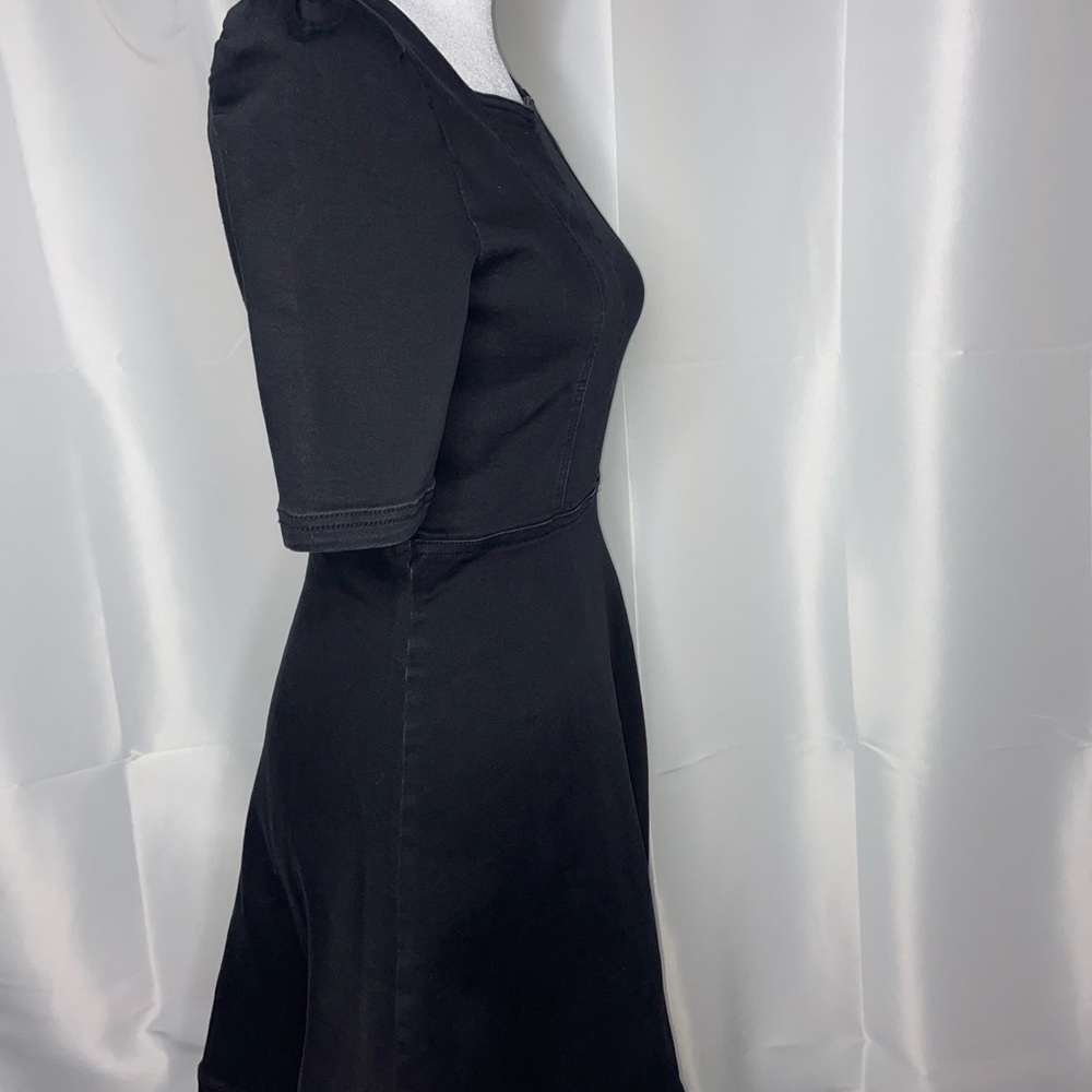 Habitual Kids Puff Sleeve Girls Dress - Black size 14 - Picture 4 of 11